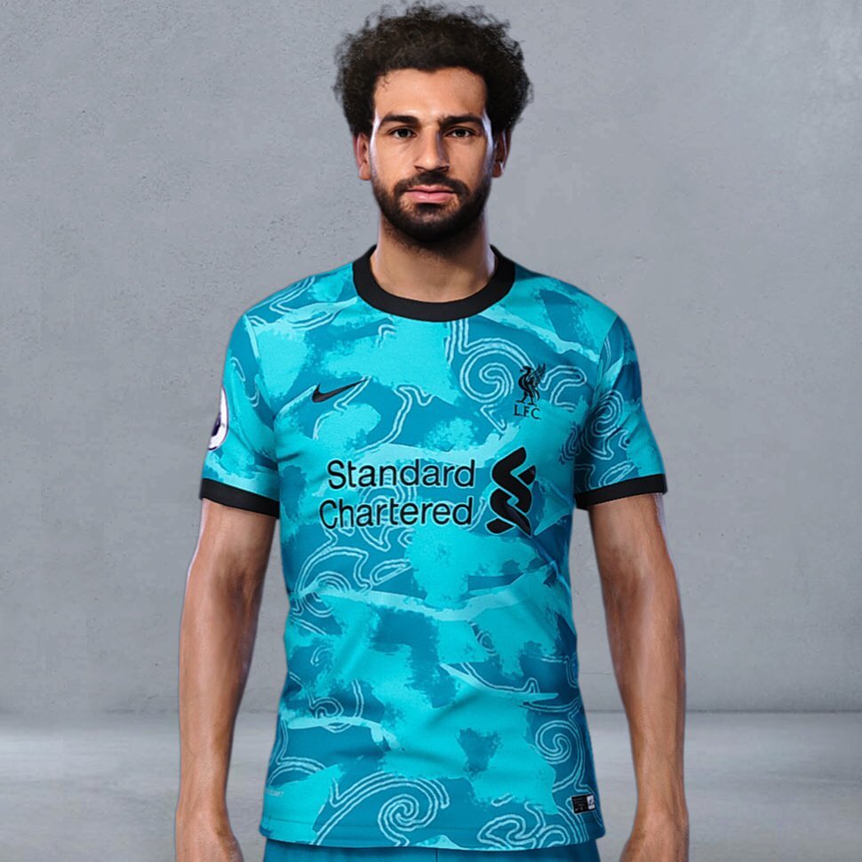 Liverpool blue online away kit